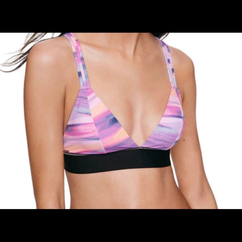 VS PINK Bonded Watercolor Bra Medium - Picture 3 of 3